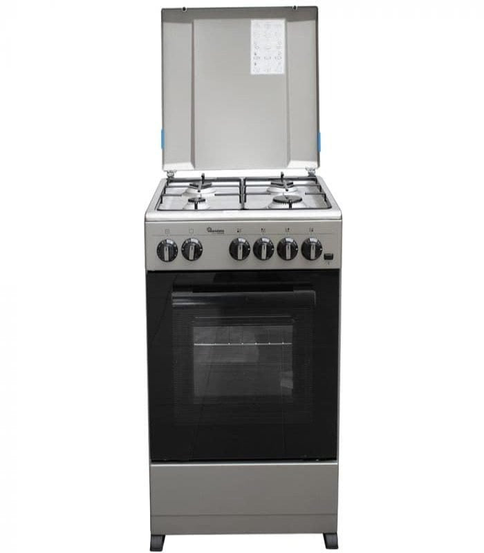 Ramtons Cooker  4 Gas 50X50 All Gas Cooker Silver - RF/356