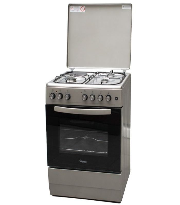 Ramtons Cooker  3G+1E 60X60 Stainless Steel Top Cooker- RF/410