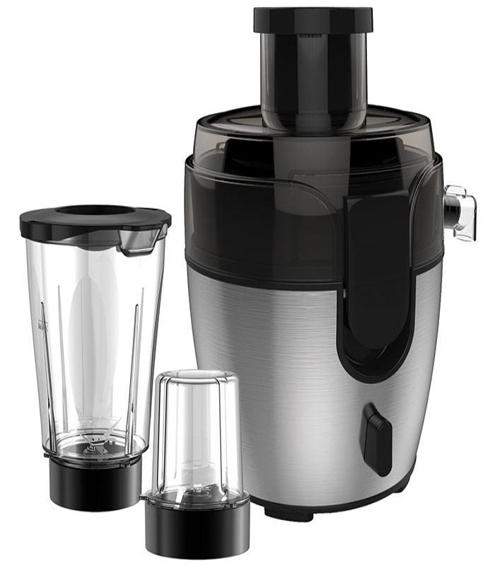Ramtons Blender  3-In-1 Juicer Blender Grinder  Black- RM/541