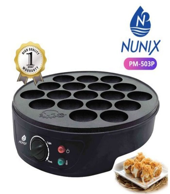 Nunix Pop Cake Non Stick Vitumbua Pan 18 Holes - 18 Slots Maker PM-503P