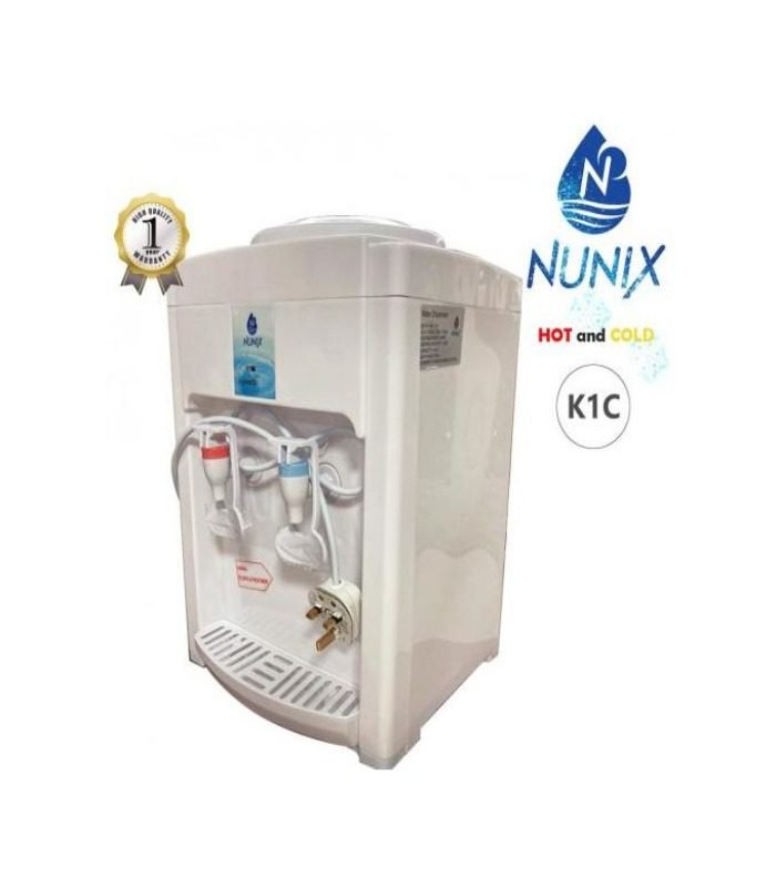 Nunix Dispenser  Table Top Hot Normal And Cold Water Dispenser K1C