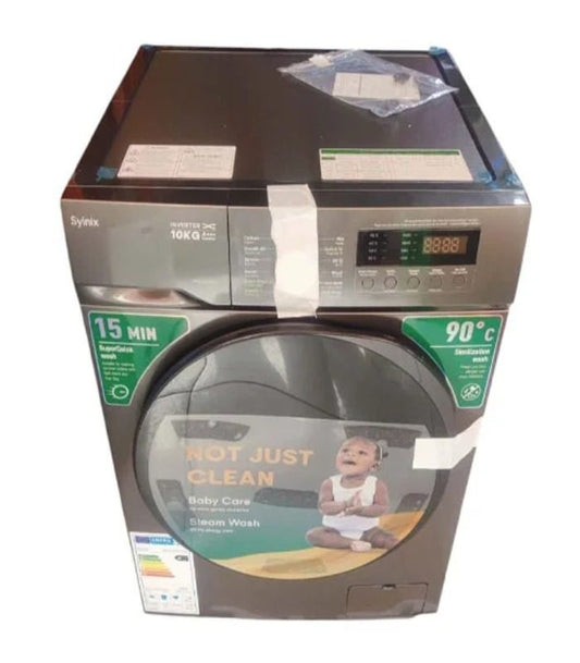 Syinix Washing Machine 10Kg Front Load Fully Automatic