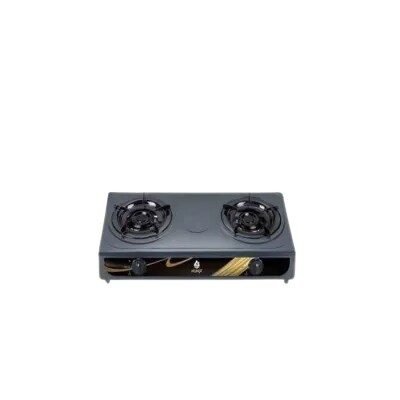 Nunix Cooker  2 Burner Table Top Gas Cooker Stainless Steel SC-002