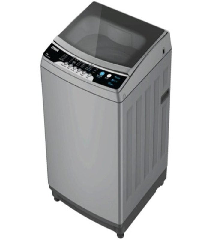 Mika Washing Machine  8KG  Fully Autmatic  Top Load  Dark Silver MWATL3508DS