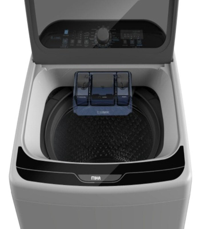 Mika Washing Machine  16KG  Fully Autmatic  Top Load  Dark Silver MWATL3616DS