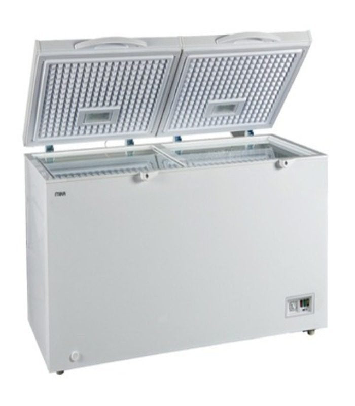 Mika Freezer  Double Door Deep Freezer - 400L - White