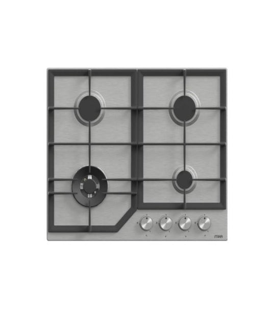 Mika Hob  Built In Gas Hob  60cm  Stainless Steel(MGH61404FXW)