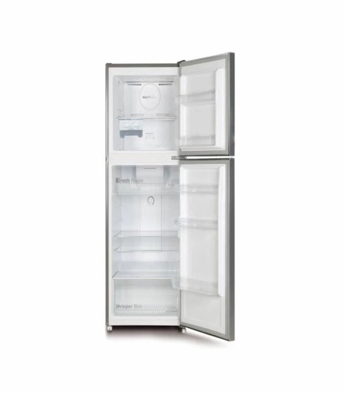 Mika Fridge  211L  Direct Cool  Double Door  Silver Brush MRDCD211SBR