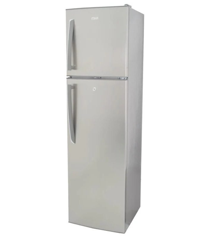 Mika Fridge  168L  Direct Cool  Double Door  Dark Silver MRDCD95XLB