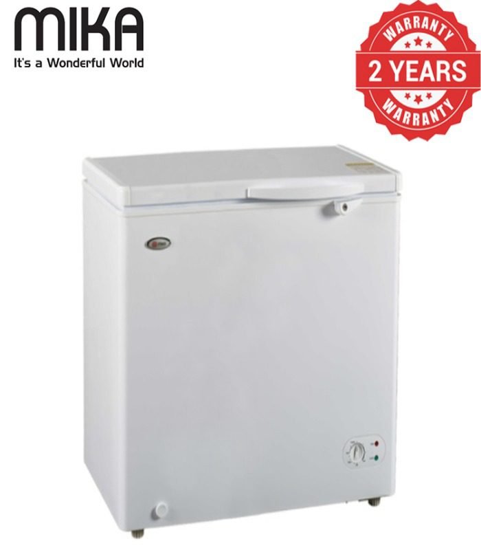 Mika Freezer  Chest Deep Freezer  6.9Cu.Ft Gross Capacity 190 Net Capacity 150 Litres MCF 150W(SF190W)