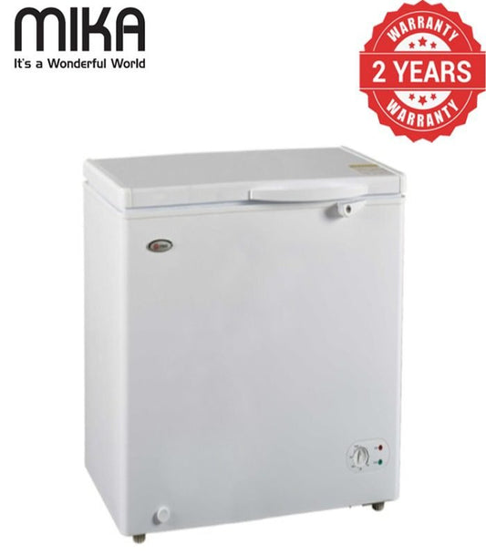 Mika Freezer  Chest Deep Freezer  6.9Cu.Ft Gross Capacity 190 Net Capacity 150 Litres MCF 150W(SF190W)