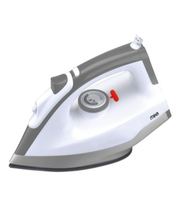 Mika Dry Iron  With Spray  Ceramic Soleplate  White &amp; Grey MIDS202C