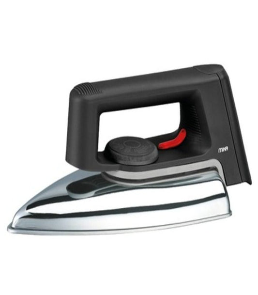 Mika Dry Iron  Ceramic Soleplate  Black &amp; Grey MDIR562