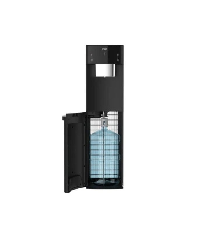 Mika Dispenser  Floor Standing  With Sensor Taps Foot Pedal  Botttom Load  Black MWDB2903BL