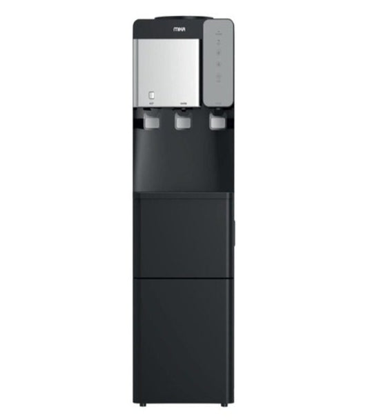 Mika Dispenser with Ice Maker  Floor Standing  Black ; Silver MWDT3001BS