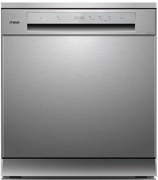 Mika Dish Washer  14 Place Setting  Silver MDWFS1401P8SNV