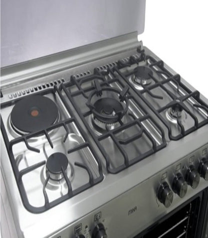 Mika Cooker  Standing Cooker  90cm x 60cm  4 Gas Burner + 1 Electric Plate  WOK Burner MST90PU41HI/FOW