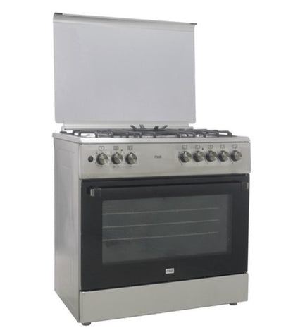 Mika Cooker  Standing Cooker  90cm x 60cm  4 Gas Burner + 1 Electric Plate  WOK Burner MST90PU41HI/FOW