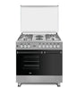 Mika Cooker  Standing Cooker  90cm X 60cm  4 + 2  Electric Oven  Silver MST90PU42SL/GC