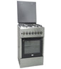 Mika Cooker  Standing Cooker  60cm X 60cm  4 Gas  Electric Oven  Half Inox MST624HI/TS6W