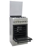 Mika Cooker  Standing Cooker  60cm x 60cm  3 Gas Burner + 1 Electric Plate  Half Inox MST6231HI/TP6W