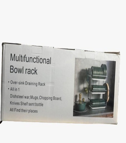 Multifunctional bowl rack stainless steel ware