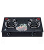 Nunix Cooker  2 Burner Infra-red Glass Tampered Table Top Burner GI-004