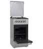 Mika Cooker  Standing Cooker  50cm x 50 cm  All Gas Burner &amp; Oven  Silver MST50PUAGSL