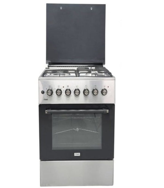 Mika Cooker Free Standing  58cm X 58cm  3 + 1  Electric Oven  Half Inox MST60PU31HI/HC