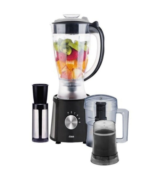 Mika Blender  1.5L  3 in 1  With Grinder  Chopper &amp; SS Filter