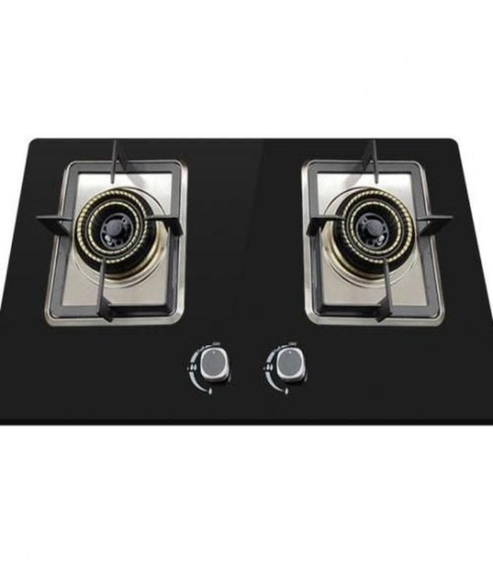 Amaze Cooker Premium Two Burner Glass Cooker  Table Top AM 8802B