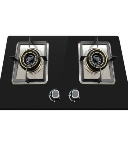 Amaze Cooker Premium Two Burner Glass Cooker  Table Top AM 8802B