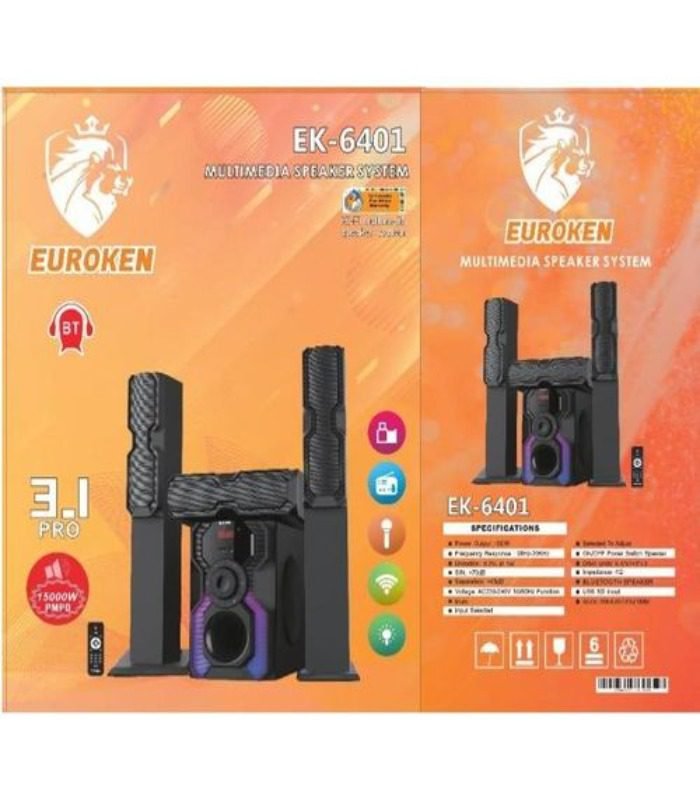 Euroken Home Theatre Speaker System EK-6401 Multimedia Speaker