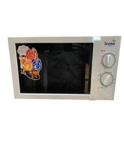 Icona Microwave oven 25L With Manual Setting Plus Grill ILMO-2550XW
