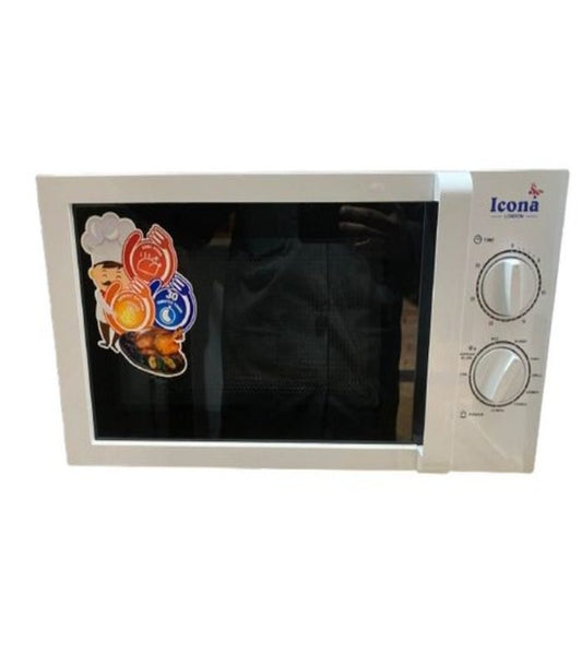 Icona Microwave oven 25L With Manual Setting Plus Grill ILMO-2550XW