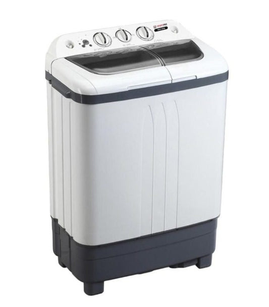 Smart Pro Washing Machine 7KG Twin Tub, White/Grey - SMW-07SA  (1YR WRTY)
