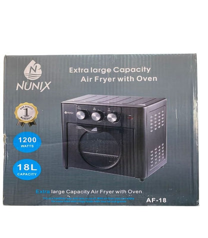 Nunix Air Fryer, 18 Liters Electric -Oil Free,Healthier AF-18