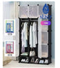 Nunix Wardrobe Strong 3 Columns Plastic Wardrobe 1202