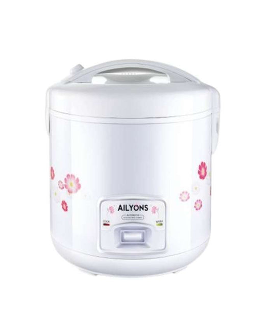 Ailyons Rice Cooker Deluxe 1.8L Automatic Electric 3 In 1 - White RCX-18B01