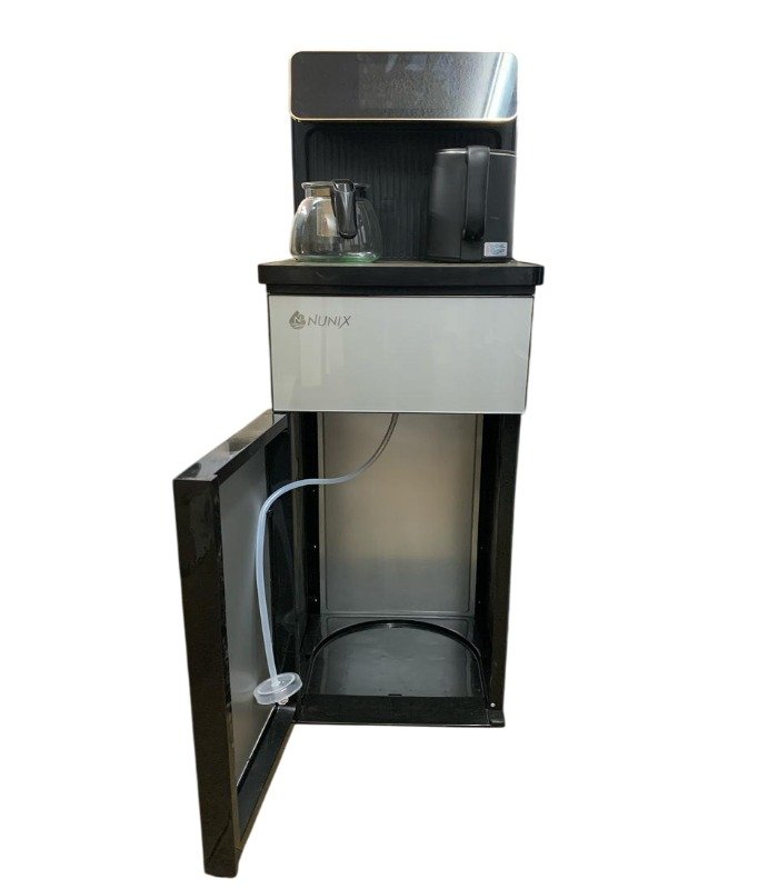 Nunix Dispenser, A2C Hot and Cold Bottom Load Water Dispenser Silver