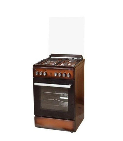 BJS Cooker, Elegance 60x60 3+1 Electric/Gas Cooker - W/ Turbo Fan - Oven 60L Capacity