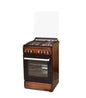 BJS Cooker, Elegance 60x60 3+1 Electric/Gas Cooker - W/ Turbo Fan - Oven 60L Capacity