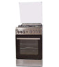 BJS Cooker, Elegance 60x60 3+1 Electric/Gas Cooker - W/ Turbo Fan - Oven 60L Capacity