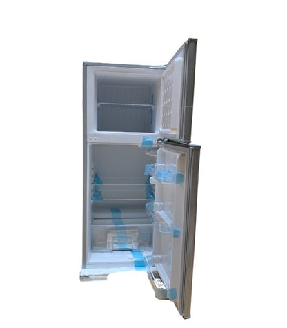 Rebune Fridge Double Door 138Liters RE-BCD-138 Silver