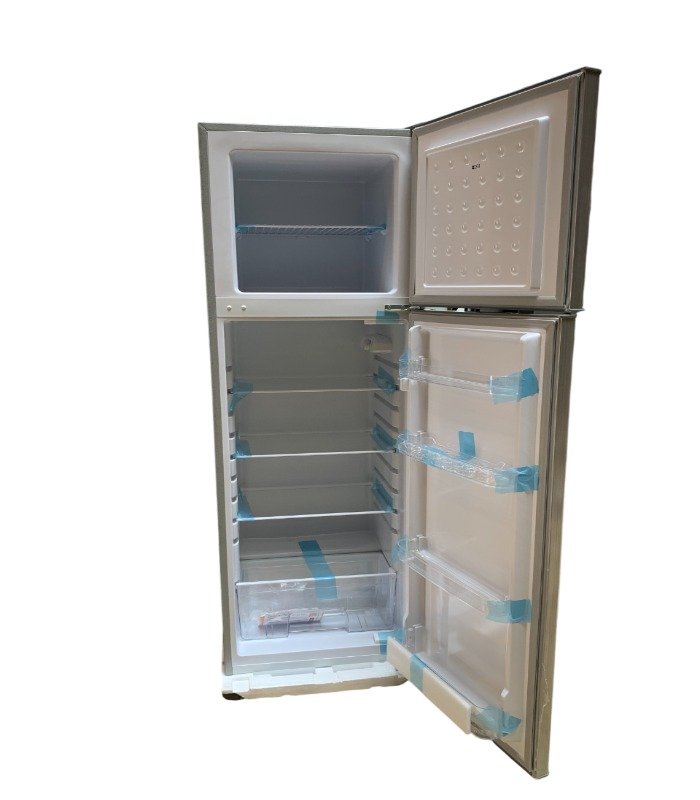 Rebune Fridge Double Door 280Liters RE-BCD-280 Silver