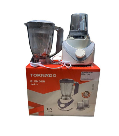 Tornado Blender 500-Watt, 1.5 Liter, 2 Mills, BL500/2