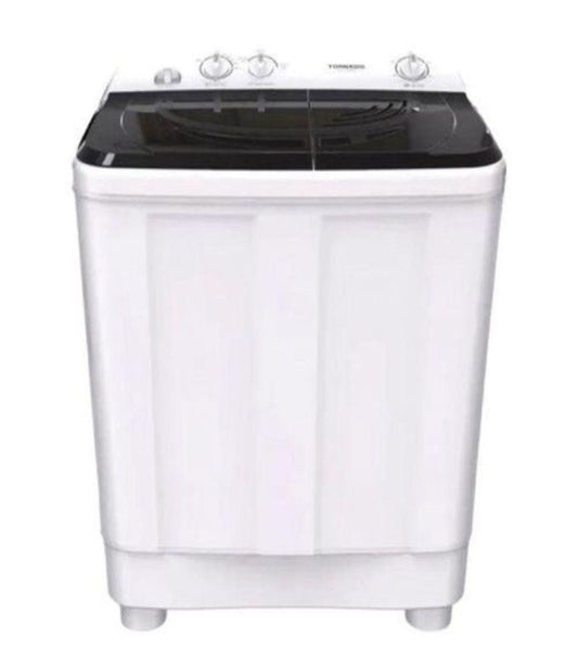 Tornado Washing Machine 12kg Spin Top Load, Twin Tub Wash and Spin Dry - TWH-Z12DNE