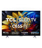 TCL TV 75 Inch Frameless 4K Ultra HD Google Tv Voice Control QLED