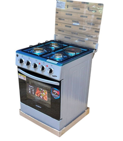 Ecomax Cooker 50x55cm 3 Gas Burners + 1 Hotplate Cooker