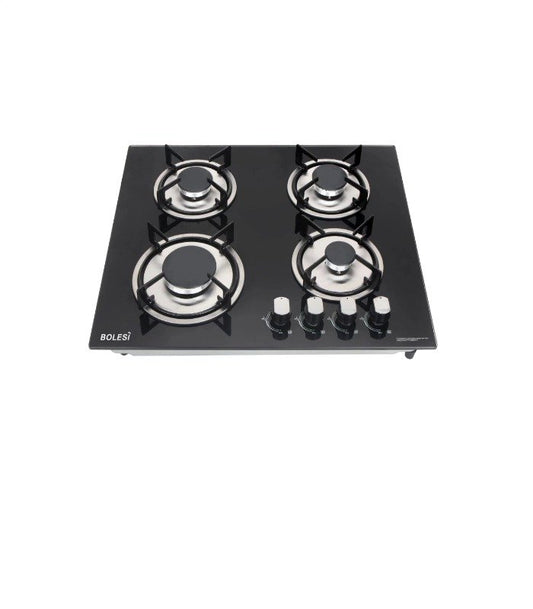 Bolesi Hob 4 Gas Tempered Glass Built-In HB46004